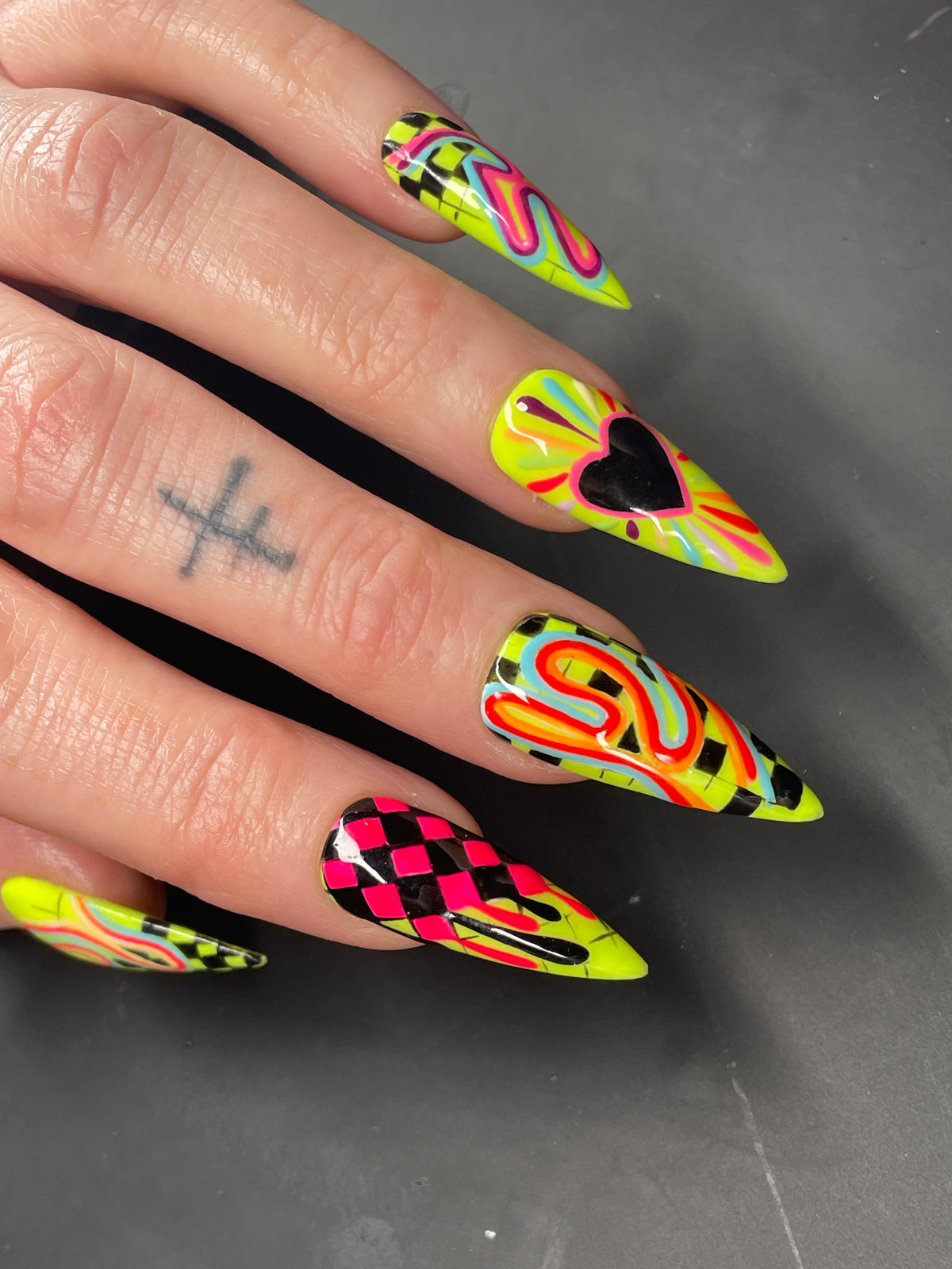 Neon Pop Art